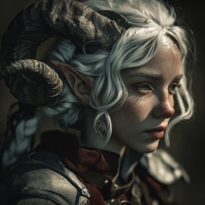 do realistic or fantasy portrait