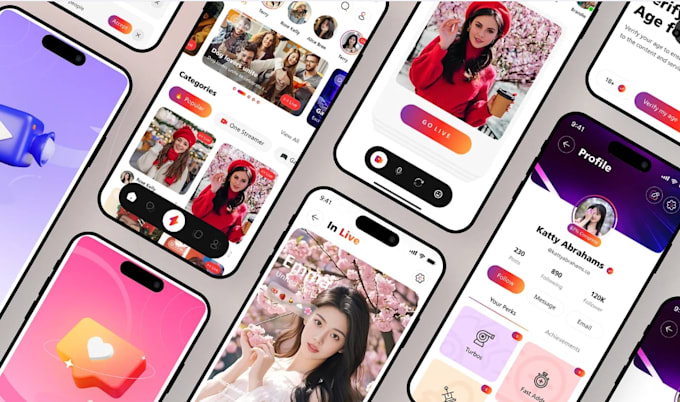 develop marketplace, social, chat, streaming, video, and learning mobile apps