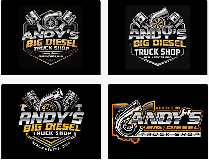 do professional, creative and modern diesel logo design