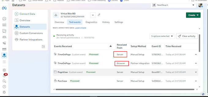 setup ga4 facebook pixel and conversion tracking using GTM