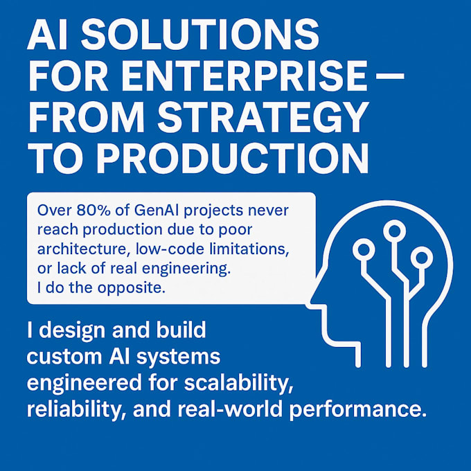 develop production level ai solutions
