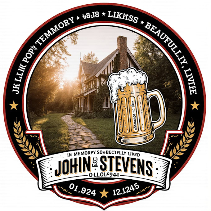 design a unique and professional brewery logo for your brand