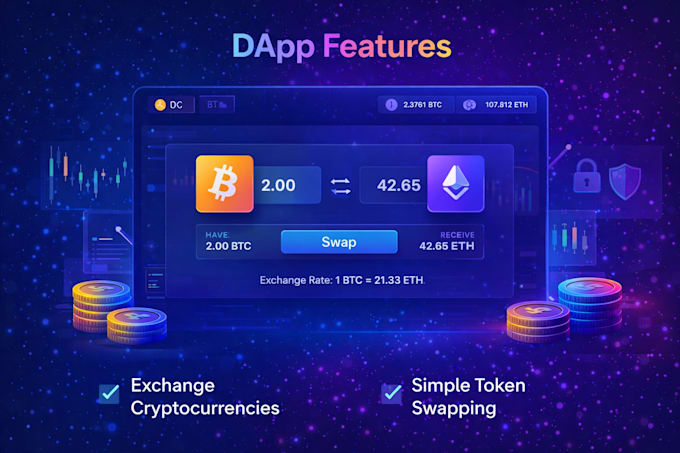 develop smart contracts and full stack blockchain dapps