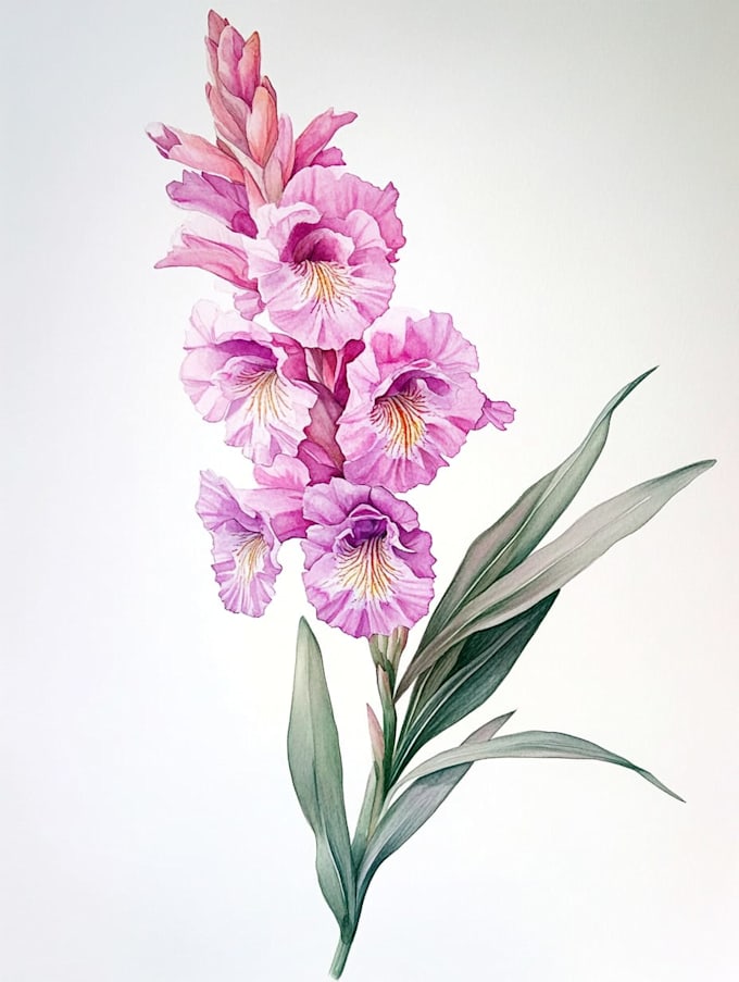 draw flowers, trees or botanical illustration
