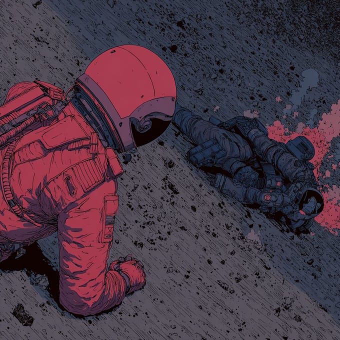 comic book illustration with comic book illustrator