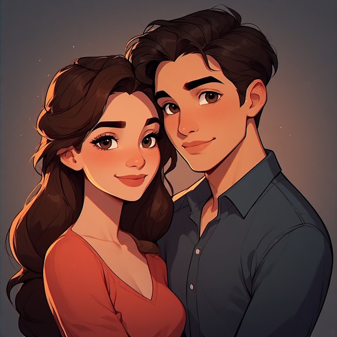 draw faceless couple illustration couples portrait