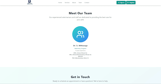 pet clinic management system