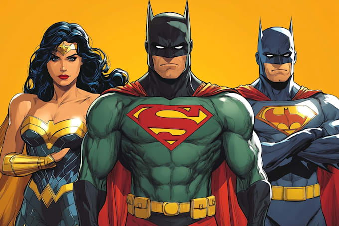 do a superhero comic