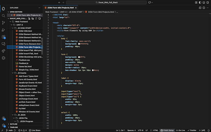 fix HTML CSS bootstrap javascript errors and improve your website