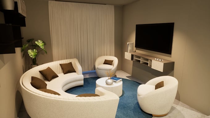 render realistic 3d walkthroughs