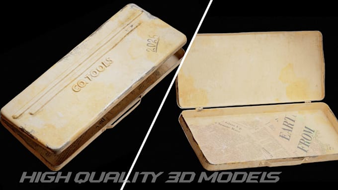 create high quality 3d models
