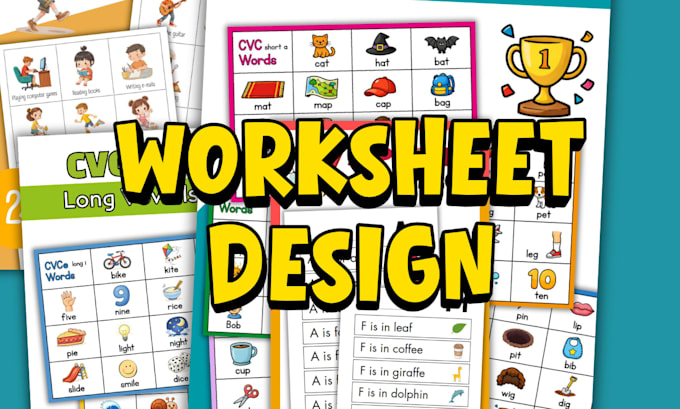 create preschool printable worksheets in canva ages 3 to 5