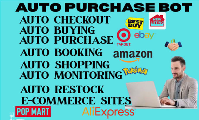 lazada bot,pokémon bot,shopping bot,auto buying bot,auto best buying bot