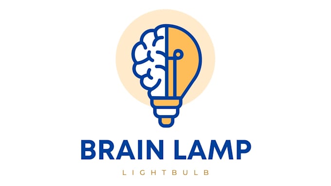 design modern brain logo design