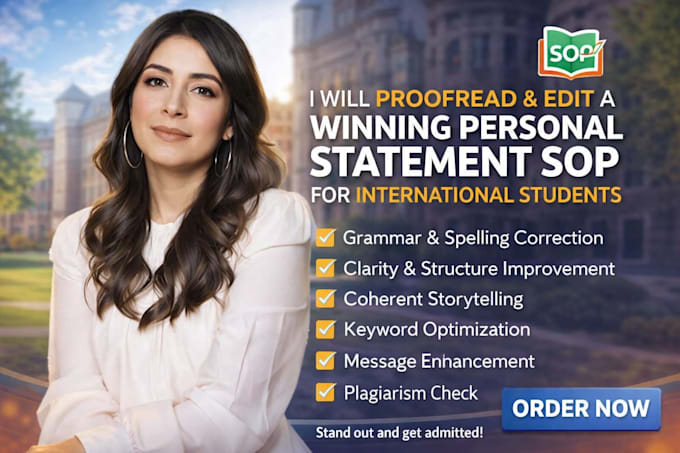 proofread, edit a winning personal statement sop, amcas activity international