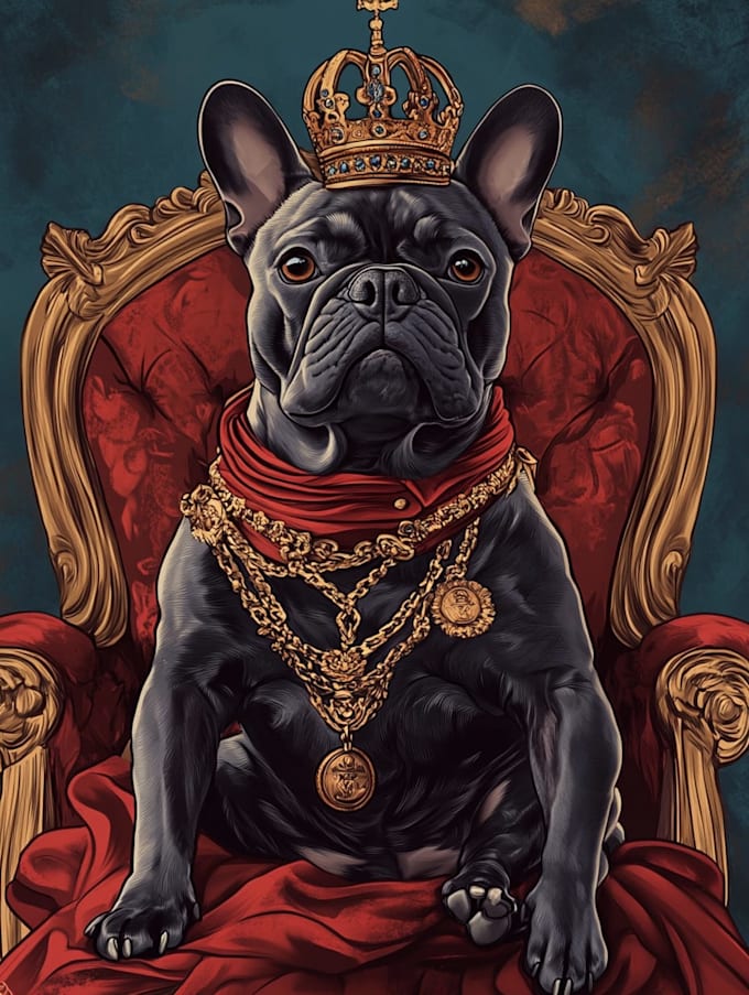 make a custom pet portrait
