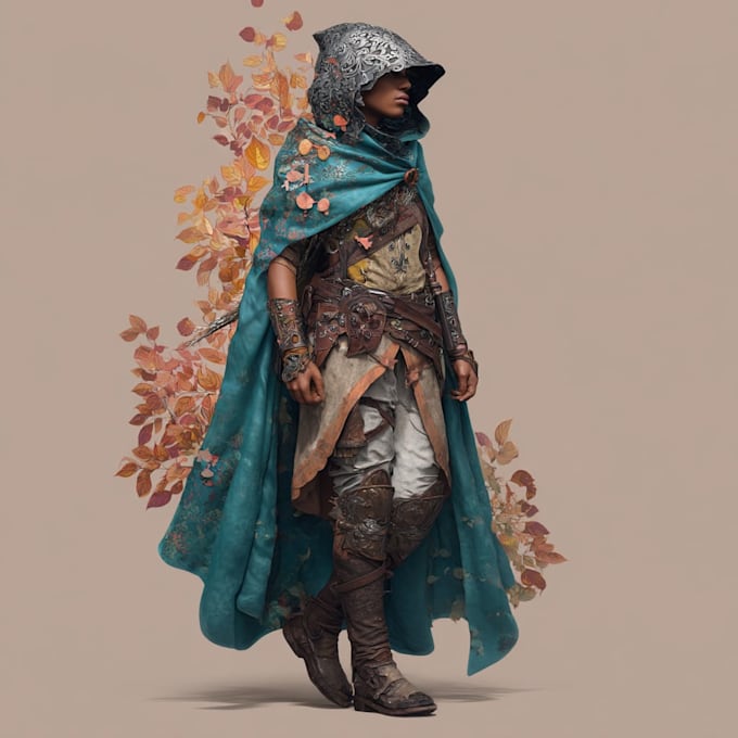 Draw dnd character art, fantasy, illustration for concept art by ...