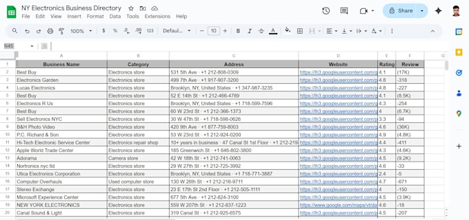do expert web research, data collection and cleaning