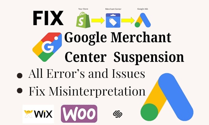 fix google merchant center suspension