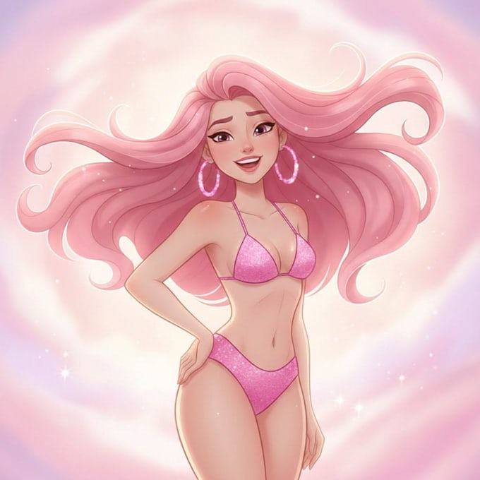 illustrate your pinup character
