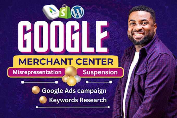 fix google merchant center suspension and misrepresentation