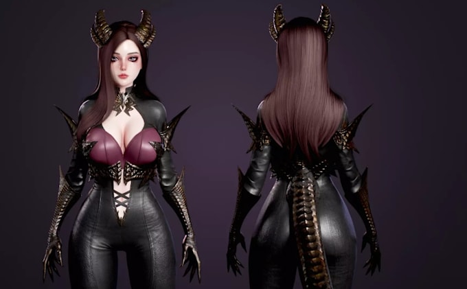 mold 3d metahuman character,twitch 3d virtual avatar,vrm vrchat,modular model