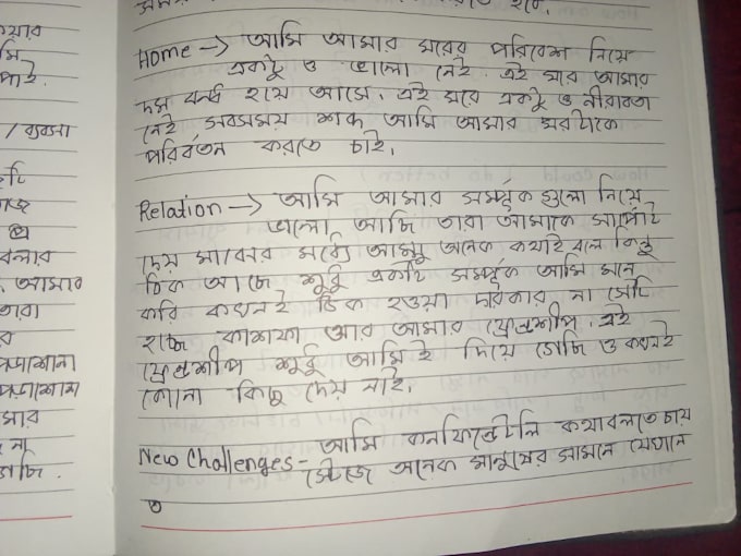 write anything with my beautiful handwriting