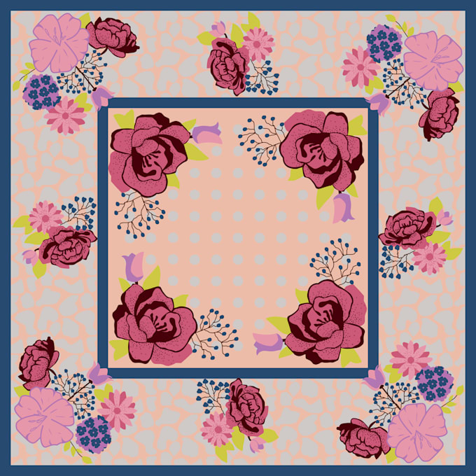 make a custom bandana design