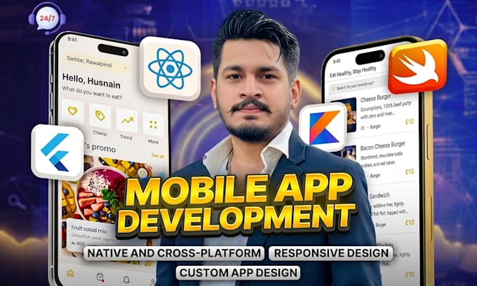 do flutter app development as mobile app developer