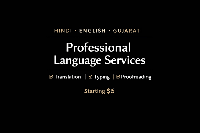 data entry,hindi, english translation and hindi proofreading