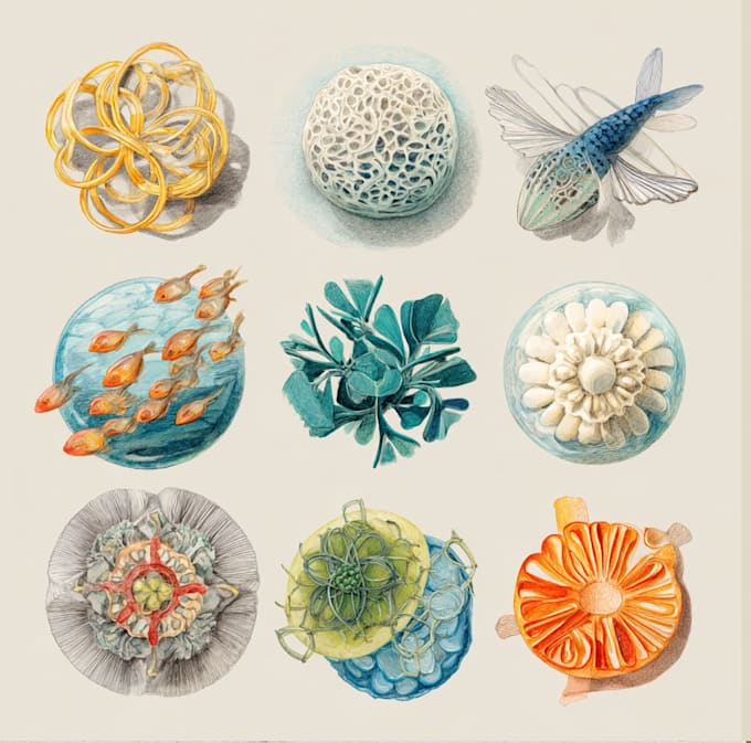 create medical and scientific illustrations