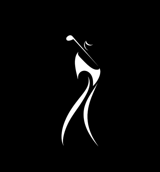 create a professional golf logo and brand identity package