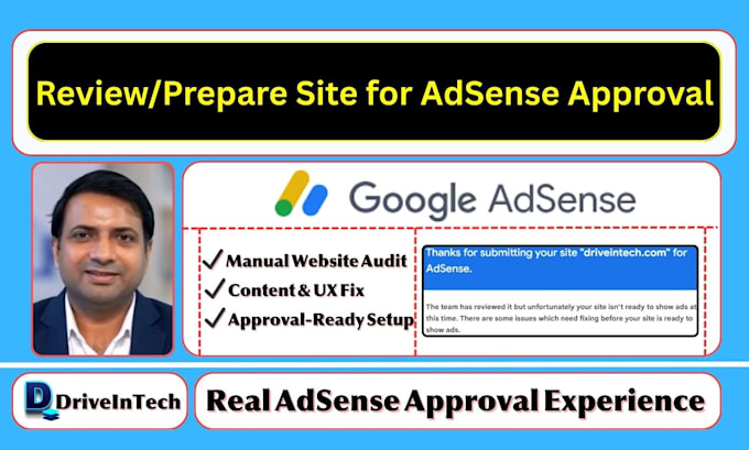 solve adsense rejection and optimize your site for approval