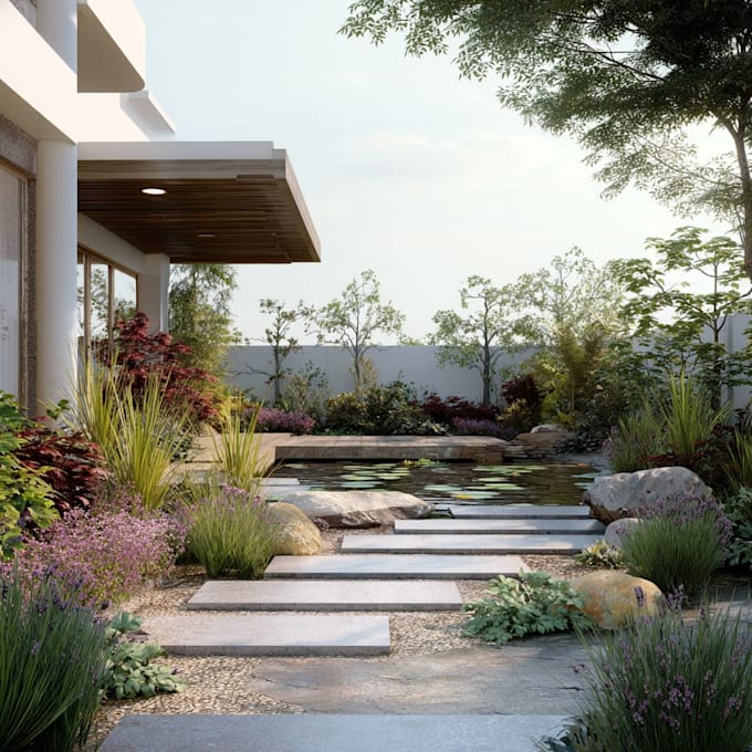 design and render your landscape design