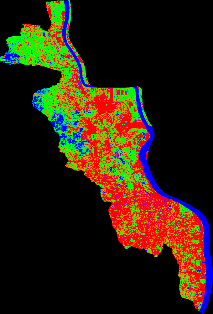 professional ndvi and land cover analysis using google earth engine