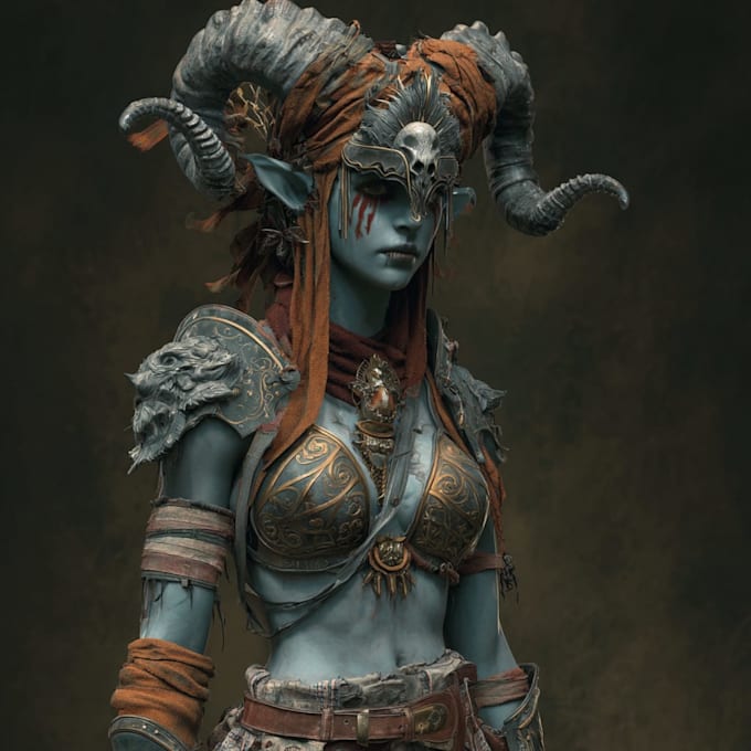 fantasy horror and fantasy horror character