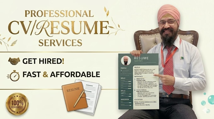 design and write a premium executive resume