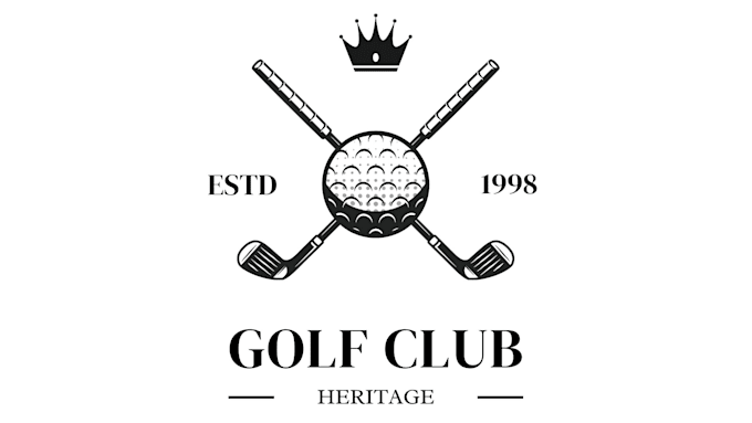 create professional golf logo
