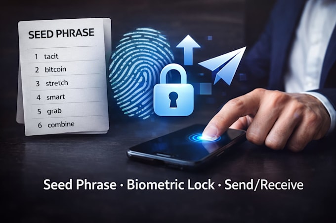 develop a secure crypto wallet