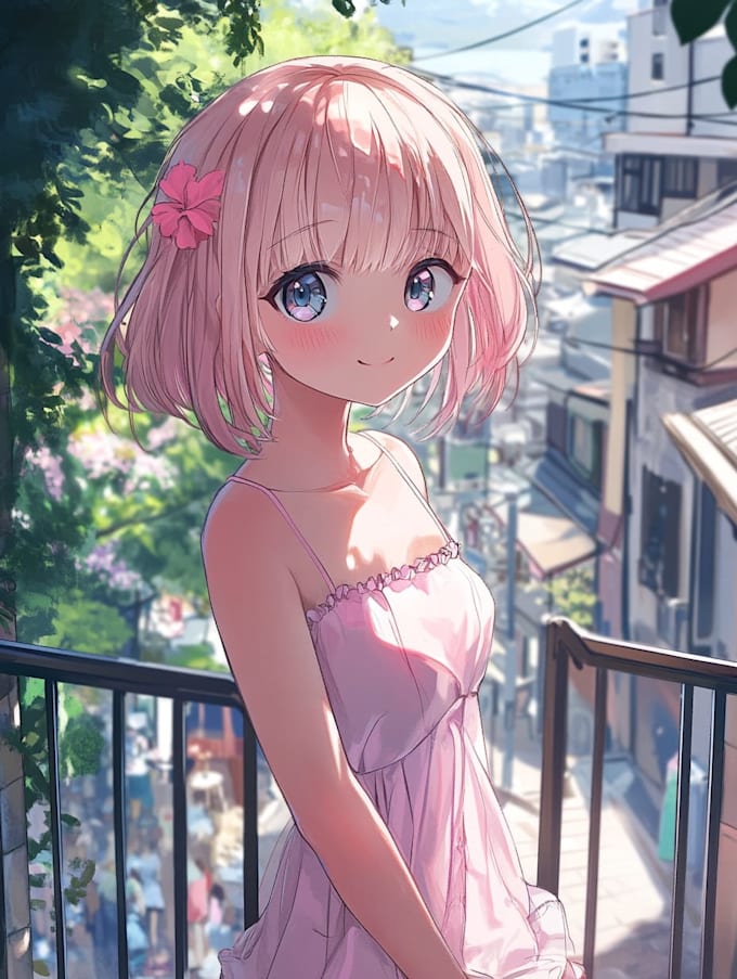 design a anime character