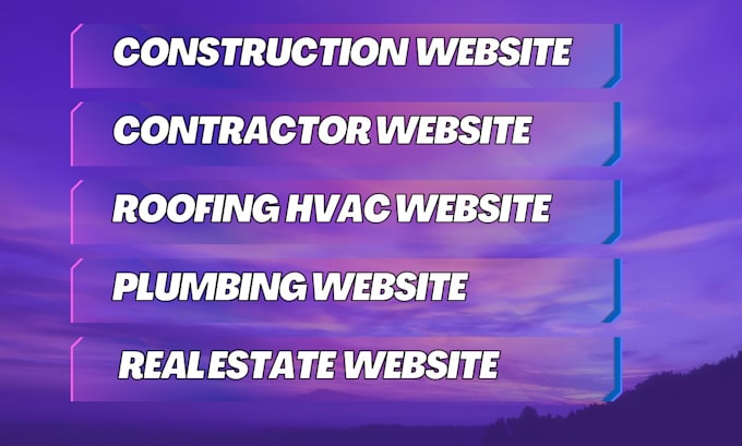 design a professional wordpress construction and contractor website