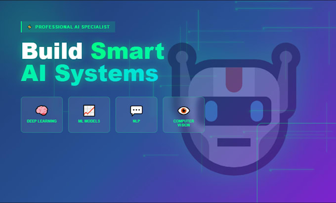 work as an ai ml expert to build smart ai solutions