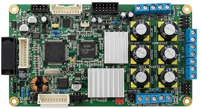 develop motor controller esc and power electronic pcb for robotic and drone