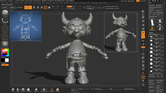 model a custom 3d model, cute 3d chibi character a custom mascot for printing