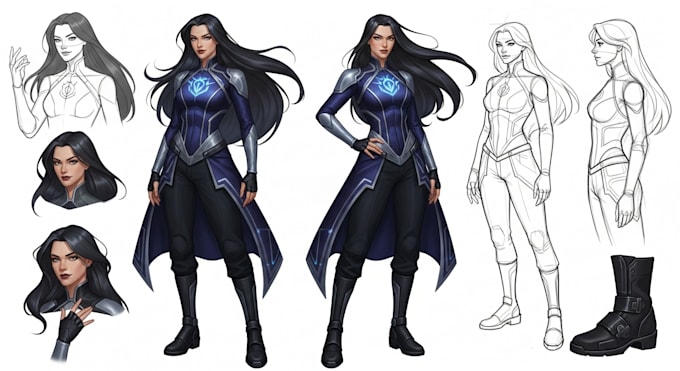 2d character design, cartoon mascot character, 2d game art concept animation