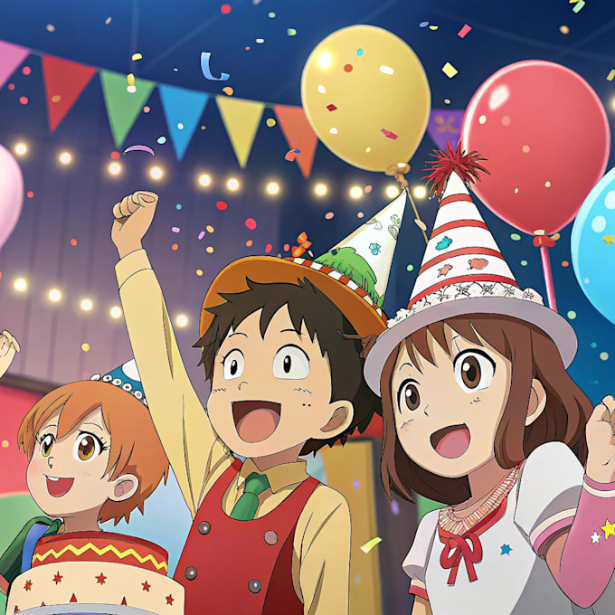 ilustrate cover for comic or manga