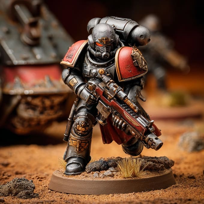 miniature warhammer 40k dnd ,terminator,diorama models