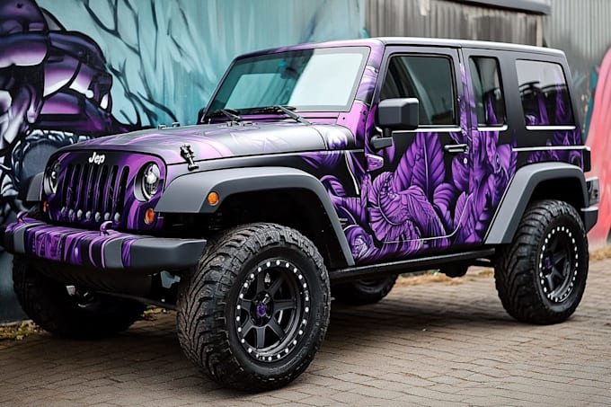 professional vehicle wrap design, car wrap
