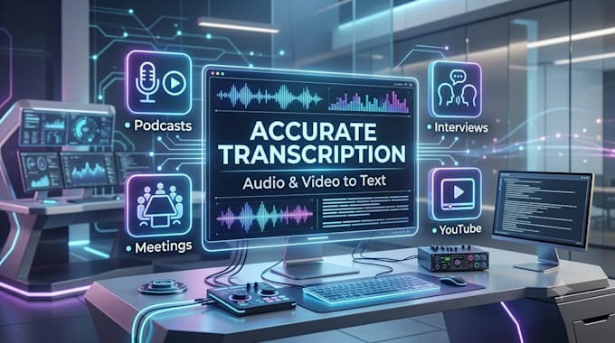 do accurate audio transcription and video transcription