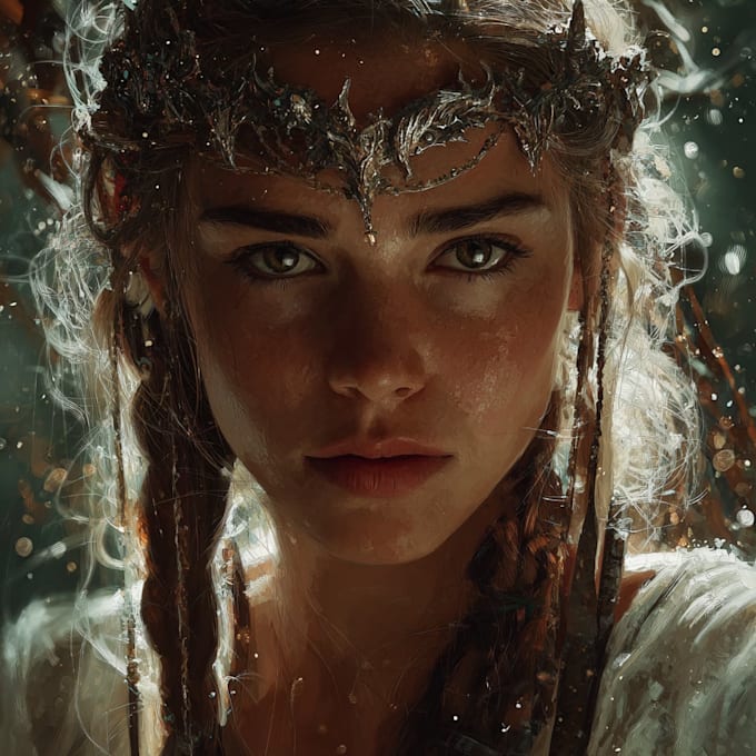do realistic or fantasy portrait